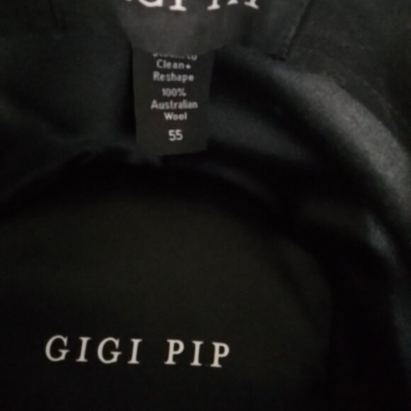 GIGI PIP Fedora 100% Australian Wool Size 55